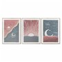 Cadre DKD Home Decor Lune Moderne (50 x 3 x 70 cm)