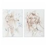 Cadre DKD Home Decor Abstrait (50 x 1