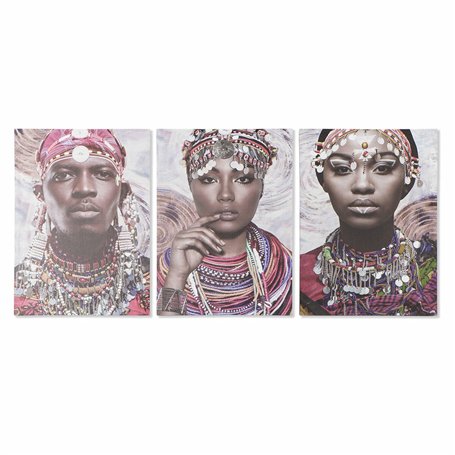 Cadre DKD Home Decor Colonial Africaine (50 x 1