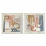 Cadre DKD Home Decor Abstrait Colonial (60 x 2