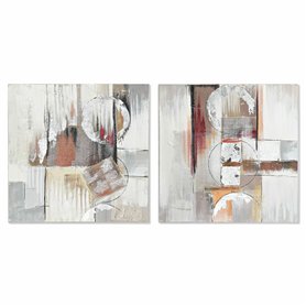 Cadre DKD Home Decor Abstrait (60 x 2