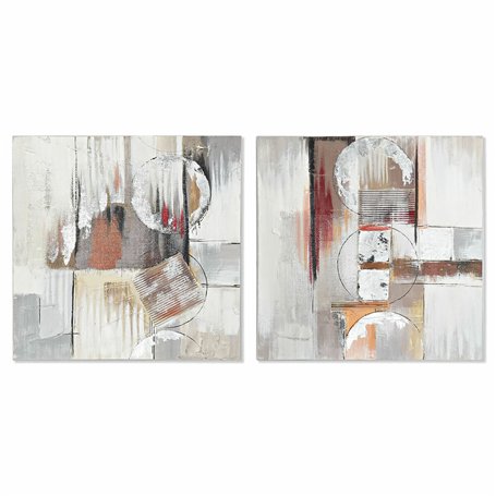 Cadre DKD Home Decor Abstrait (60 x 2