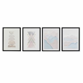 Cadre DKD Home Decor Montagne (30 x 3 x 40 cm) (4 Unités)