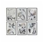 Cadre DKD Home Decor Abstrait Moderne (6 Unités) (50 x 3 x 70 cm)