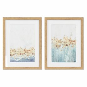 Cadre DKD Home Decor Abstrait (30 x 2