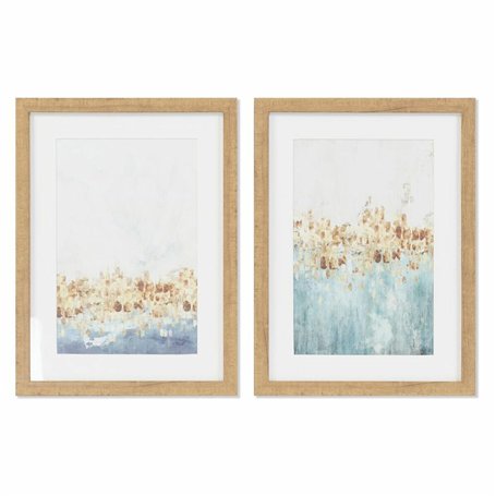 Cadre DKD Home Decor Abstrait (30 x 2
