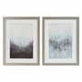 Cadre DKD Home Decor Abstrait Moderne (30 x 2 x 40 cm) (2 Unités)