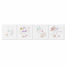 Cadre DKD Home Decor Abstrait Moderne (40 x 1