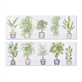 Cadre DKD Home Decor Plante (90 x 2