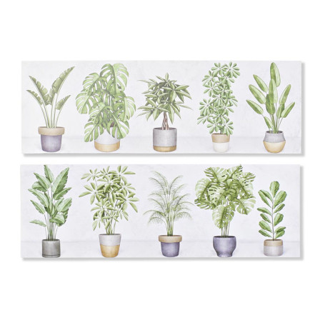 Cadre DKD Home Decor Plante (90 x 2