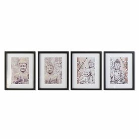 Cadre DKD Home Decor Buda Oriental (35 x 2