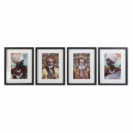Cadre DKD Home Decor Colonial Ethnique (35 x 2