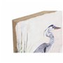 Cadre DKD Home Decor Oiseau Oriental (2 Unités) (50 x 3 x 70 cm)