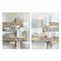 Cadre DKD Home Decor Abstrait Moderne (60 x 3 x 80 cm) (2 Unités)