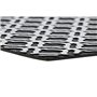Paillasson DKD Home Decor Argenté Noir Doré Caoutchouc Arabe 2 Unités (75 x 45 x 0,5 cm)