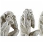 Figurine Décorative DKD Home Decor Beige Blanc Résine (14,5 x 11 x 19 cm) (3 Unités)