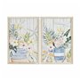 Cadre DKD Home Decor Été méditerranéen (40 x 1