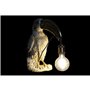 Applique DKD Home Decor Doré Blanc Résine 220 V 50 W (26 x 19,5 x 44 cm) (2 Unités)