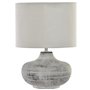 Lampe de bureau DKD Home Decor 40W Gris Blanc 230 V 40 W (2 Unités) (22 x 22 x 31 cm)
