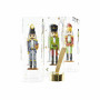 Bouteille DKD Home Decor Casse-Noisette Verre PVC (550 ml) (3 Unités)