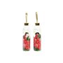 Bouteille DKD Home Decor Oiseau Verre PVC (550 ml) (2 Unités)
