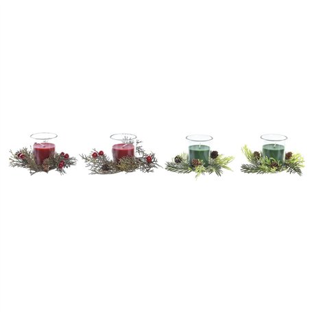Ensemble de Bougies DKD Home Decor Noël (5