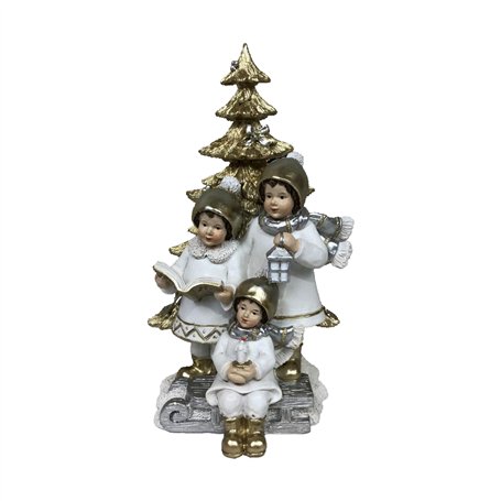 Décorations de Noël DKD Home Decor Résine Enfants (11