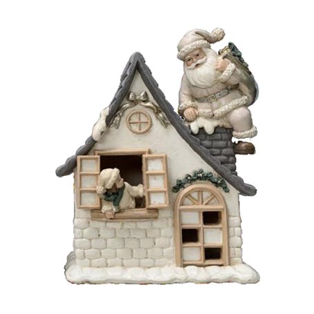 Décorations de Noël DKD Home Decor Résine (16 x 8 x 18