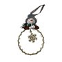 Décorations de Noël DKD Home Decor Résine Cercles (9 x 3 x 13,5 cm) (6 Unités)