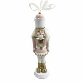 Décorations de Noël DKD Home Decor Résine Casse-Noisette (3 x 3 x 12 cm) (2 Unités)