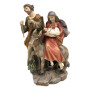 Crèche de Noël DKD Home Decor Résine (2 Unités) (12 x 12 x 21 cm)