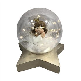 Décorations de Noël DKD Home Decor Résine (15 x 11 x 18 cm) (2 Unités)