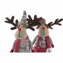 Figurine Décorative DKD Home Decor Noël Renne Polyester (20 x 10 x 58 cm) (2 Unités)