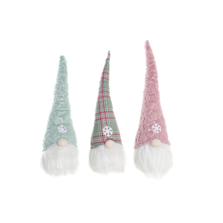 Décoration DKD Home Decor Gnome Polyester (17 x 16 x 54 cm) (3 Unités)