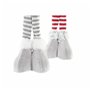 Figurine Décorative DKD Home Decor Noël Poupée Polyester (17 x 9 x 79 cm) (2 Unités)