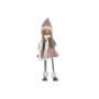Figurine Décorative DKD Home Decor Noël Poupée Polyester Filles (15 x 9 x 43 cm) (2 Unités)