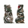 Sapin de Noël DKD Home Decor Naturel Rouge Métal Vert (14 x 14 x 51 cm) (2 Unités)