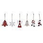 Ensemble Décorations de Noël DKD Home Decor Bois MDF (21 x 7