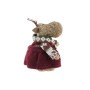 Décorations de Noël DKD Home Decor Polyester Renne (9 x 12 x 15 cm) (2 Unités)