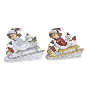 Décorations de Noël DKD Home Decor Résine (13 x 6 x 10