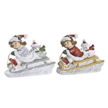Décorations de Noël DKD Home Decor Résine (13 x 6 x 10