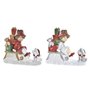 Décorations de Noël DKD Home Decor Résine (14
