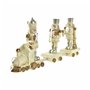 Décorations de Noël DKD Home Decor Résine Train (28 x 5 x 12 cm) (2 Unités)