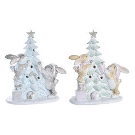 Décorations de Noël DKD Home Decor Arbre Résine (13