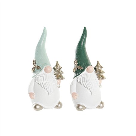 Décorations de Noël DKD Home Decor Résine (8 x 7 x 20 cm) (2 Unités)