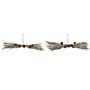 Décorations de Noël DKD Home Decor Fleur (60 x 15 x 8 cm) (2 Unités)
