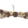 Décorations de Noël DKD Home Decor Fleur (60 x 15 x 8 cm) (2 Unités)