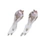 Décorations de Noël DKD Home Decor Polyester Oiseau (22 x 7 x 8 cm) (2 Unités)