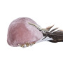 Décorations de Noël DKD Home Decor Polyester Oiseau (25 x 8 x 8 cm) (2 Unités)