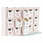 Calendrier de lAvent DKD Home Decor Bois Maison (27 x 7 x 40 cm) (2 Unités)